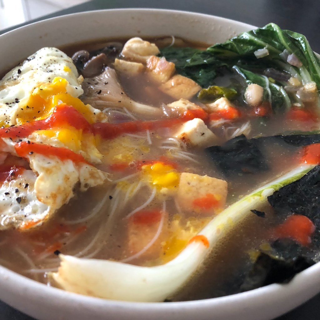 Mushroom + Tofu&nbsp;Ramen