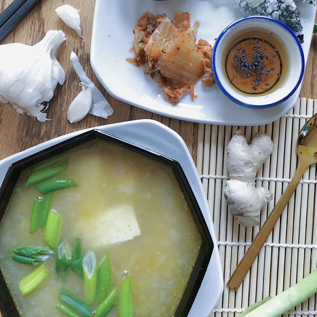 Vegan Samgyetang (삼계탕) – Ginseng&nbsp;Soup