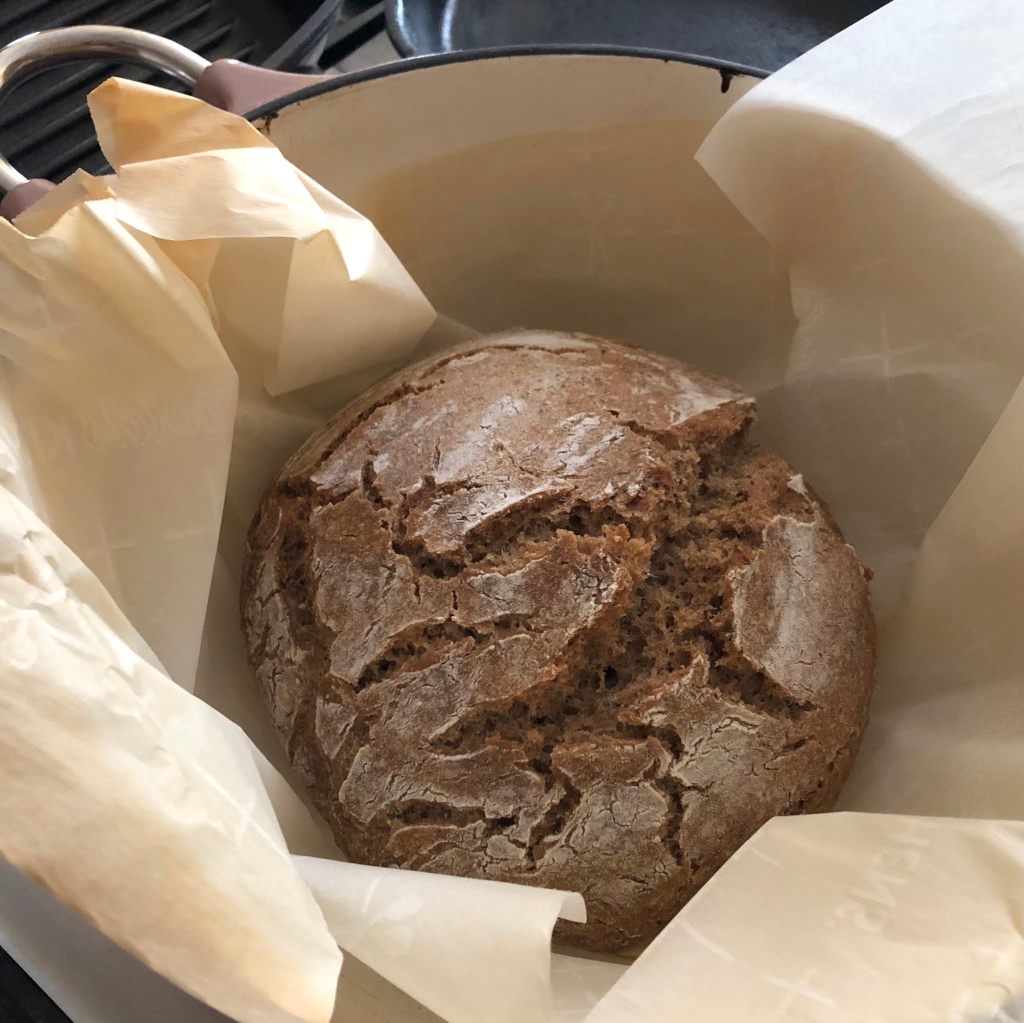 Whole Wheat Chia Oat Bread